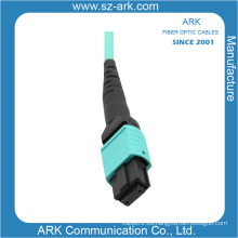 Cable de fibra óptica MPO / MTP Om3 Patchcord